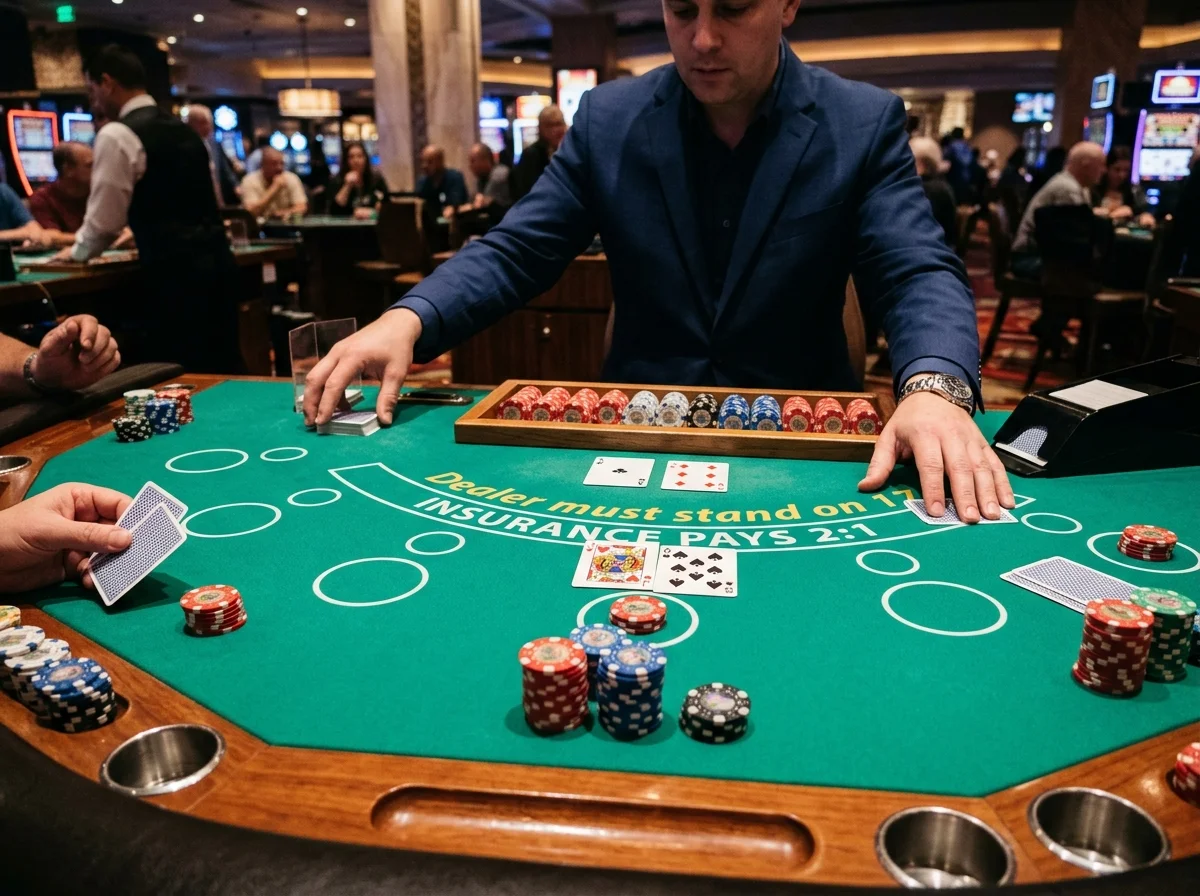 Blackjack Live sur Magius Casino